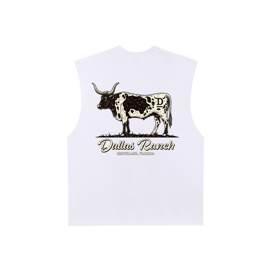 Dallas Ranch Raw Edge Tank Top