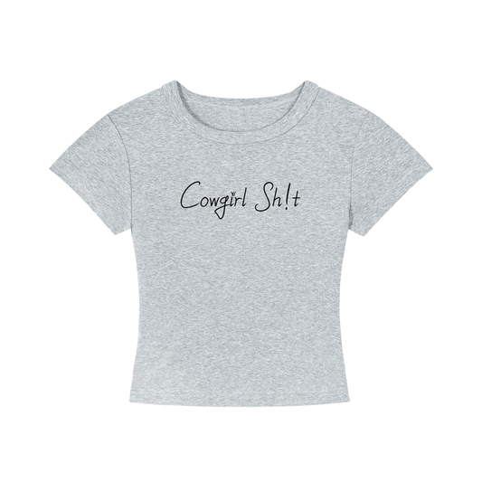 Cowgirl Couture “Cowgirl Sh*t” Cropped T-Shirt